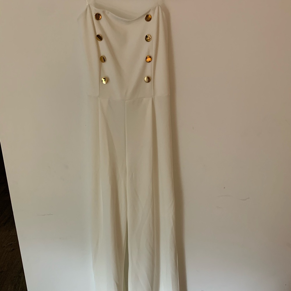 ❤️Maru white jumpsuit